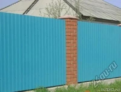Лот: 5940332. Фото: 1. Профнастил с8а ОН 1,2х6м синяя... Кровельные материалы