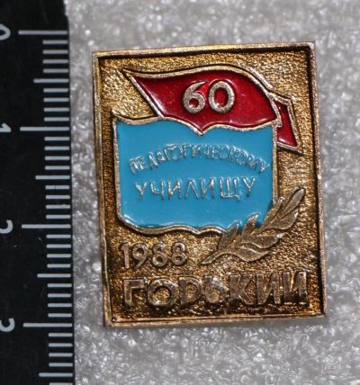 Лот: 11579502. Фото: 1. Значок: 60 лет Педагогическому... Сувенирные