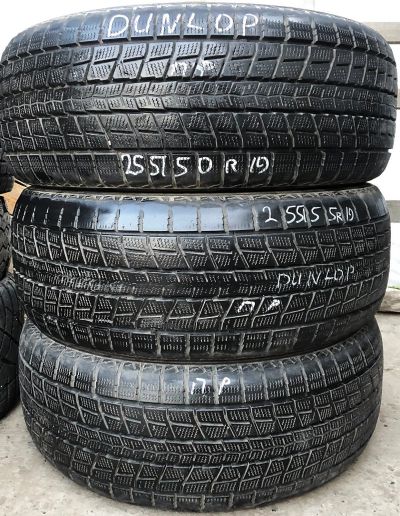 Лот: 14812660. Фото: 1. Шины 255/55 R19 255/55/19 Dunlop... Шины