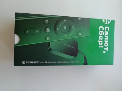 Лот: 21177679. Фото: 1. Тв-приставка SberBox. Цифровое, спутниковое ТВ