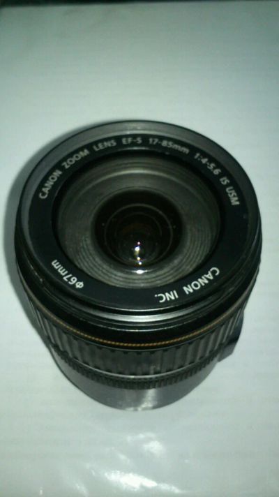 Лот: 3863919. Фото: 1. Объектив Canon EF-S 17-85 mm 1... Объективы