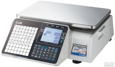 Лот: 17069464. Фото: 1. ВЕСЫ ЭЛ.ТОРГОВЫЕ CAS CL3000J-15B... Торговое