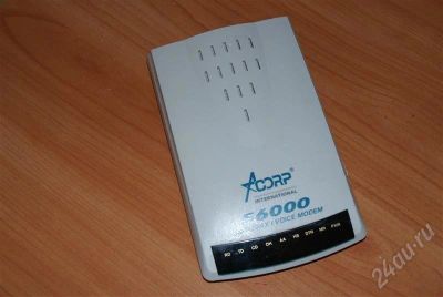 Лот: 319928. Фото: 1. Acorp 56k fax\voice Внешний. Проводные модемы