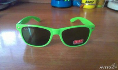 Лот: 4154451. Фото: 1. Солнцезащитные очки RayBan Зелёные... Очки солнцезащитные