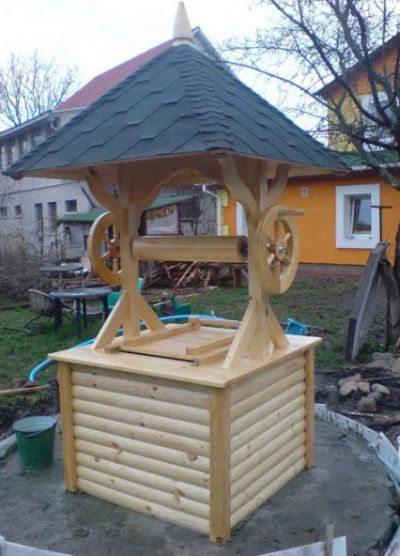 Лот: 5074250. Фото: 1. Навес для колодца 2. Другое (для дачи, дома, огорода, бани, парка)