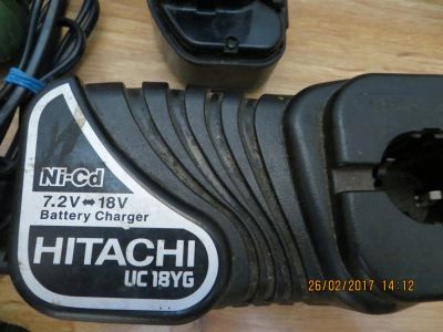 Лот: 9135554. Фото: 1. Зарядка для Шуруповерта Hitachi... Запчасти