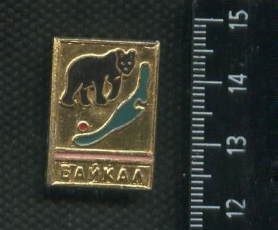 Лот: 16429532. Фото: 1. (№ 6438) значки Байкал ,медведь. Памятные медали