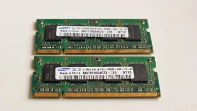 Лот: 4727112. Фото: 1. Память для ноутбука SoDIMM DDR2... Оперативная память