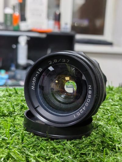 Лот: 25000556. Фото: 1. Объектив МИР-1В 37mm f/2.8 (M42... Объективы