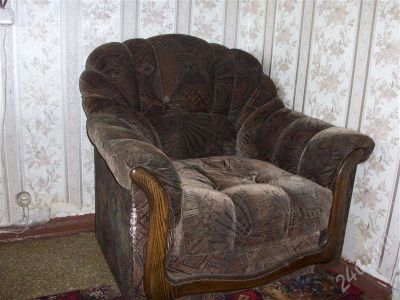 Лот: 430171. Фото: 1. мягкая мебель (диван+два кресла... Гостиные, стенки, горки