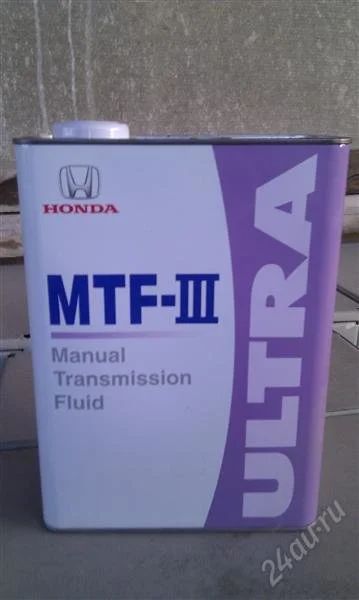 Лот: 1736691. Фото: 1. Трансмиссионное масло HONDA MTF-III... Масла, жидкости
