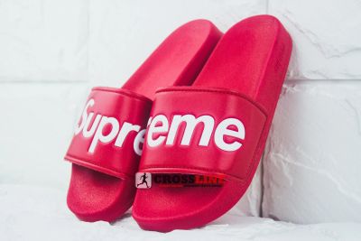 Лот: 11679043. Фото: 1. Сланцы Supreme Red Арт 421ж. Шлепанцы, сланцы