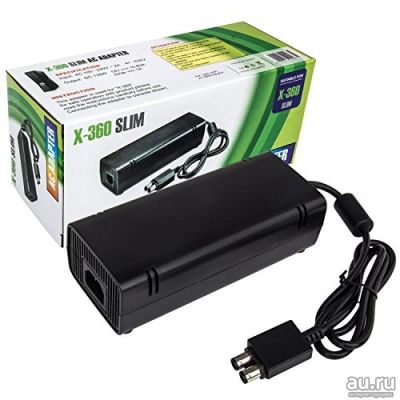 Лот: 13841251. Фото: 1. Блок питания xbox 360 slim 100... Запчасти для игровых приставок, консолей