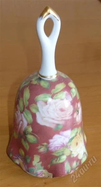 Лот: 1135146. Фото: 1. Колокольчик, фарфор. Сувенирные мелочи