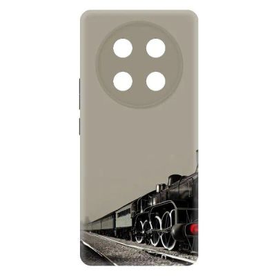 Лот: 25086093. Фото: 1. Чехол Krutoff Soft Case "Паровоз... Чехлы, бамперы