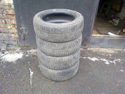 Лот: 1303700. Фото: 1. Continental 205/55/16 ContiWinterViking2... Шины