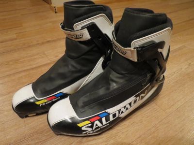 Лот: 9708401. Фото: 1. Ботинки лыжные коньковые Salomon... Ботинки