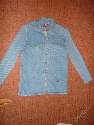 Лот: 2060920. Фото: 1. джинсовая куртка на осень 50 размер... Верхняя одежда