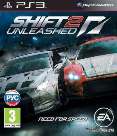 Лот: 1215328. Фото: 1. Need for Speed Shift и Shift 2... Игры для консолей