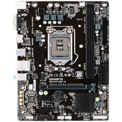 Лот: 12016778. Фото: 1. Материнская плата MB Gigabyte... Материнские платы