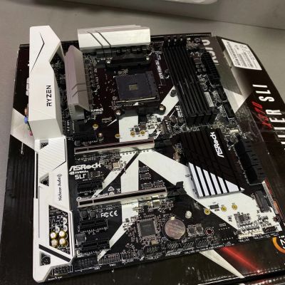 Лот: 15580265. Фото: 1. Материнская плата Asrock X370... Материнские платы