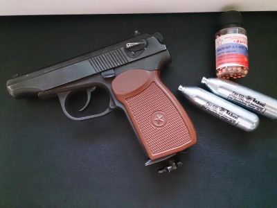 Лот: 3458096. Фото: 1. пистолет пневматический. Пневматическое оружие
