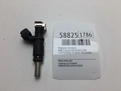 Лот: 20399605. Фото: 1. Форсунка топливная Bmw 3-Series... Топливная система