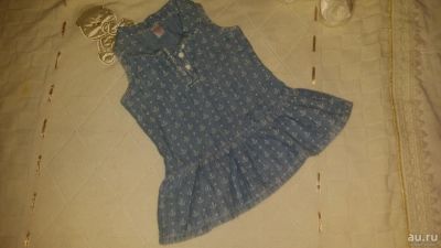Лот: 8182195. Фото: 1. Джинсовое платье. Платья, сарафаны