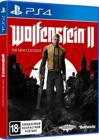 Лот: 10508404. Фото: 1. Wolfenstein II: The New Colossus... Игры для консолей