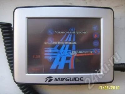Лот: 292420. Фото: 1. ***навигатор MYGUIDE 3100 GO с... GPS-навигаторы