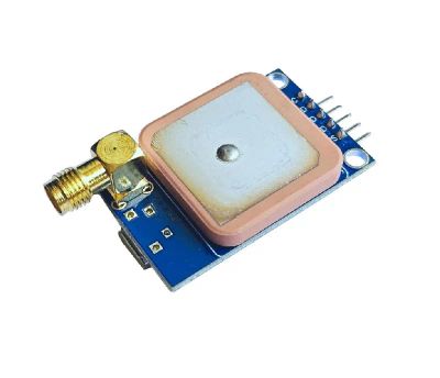 Лот: 23689600. Фото: 1. GPS модуль на NEO-6M-0-001 с антенной... Микроконтроллеры