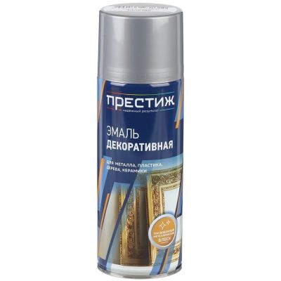 Лот: 24084992. Фото: 1. Эмаль аэрозольная, Престиж, Металлик... Краски, лаки, растворитель