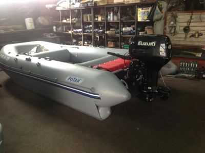Лот: 6194369. Фото: 1. Лодка Ротан 420 с мотором Suzuki... Лодки и катера