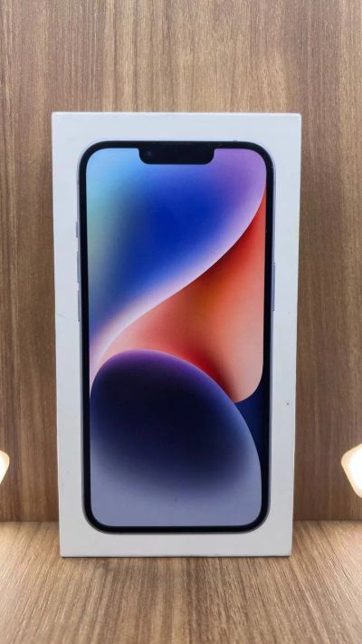Лот: 20055629. Фото: 1. Iphone 14 128 GB blue/голубой... Смартфоны