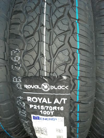 Лот: 20294656. Фото: 1. 215/70 R16 100T Royal Black Royal... Шины