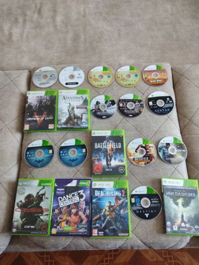 Лот: 15584776. Фото: 1. Диски Xbox 360 85 штук. Игры для консолей