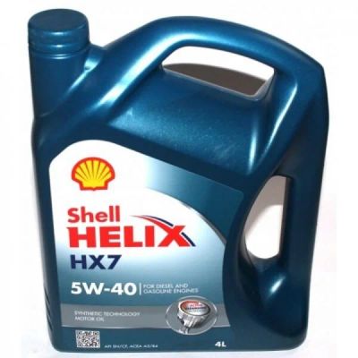 Лот: 10067385. Фото: 1. Shell Helix HX7 5w40 4л (в ассортименте... Масла, жидкости