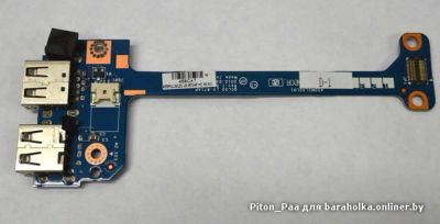Лот: 7469794. Фото: 1. Плата с USB разъемами LS-8714P... Платы расширения, контроллеры, доп. порты
