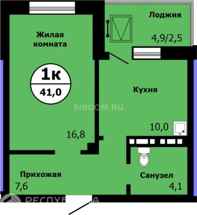 Лот: 21540967. Фото: 1. Продажа Квартира Красноярск, Лесников... Квартиры, студии