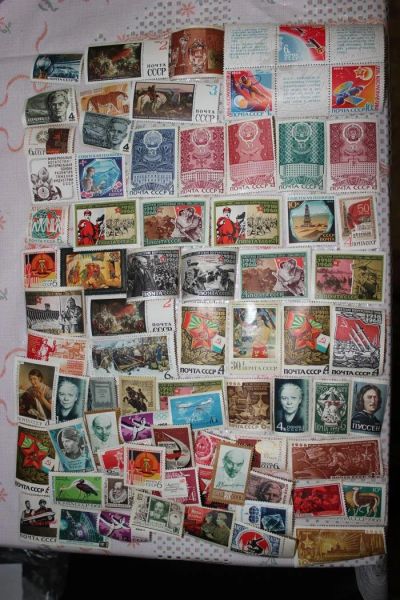 Лот: 5132142. Фото: 1. 75 различных чистых марок СССР... Марки