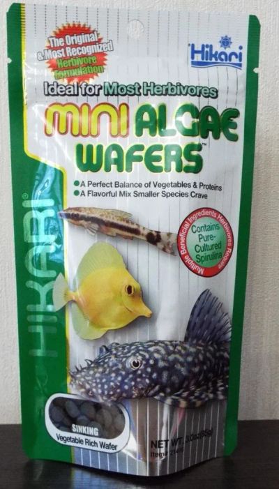 Лот: 11394128. Фото: 1. Hikari Mini Algae Wafers (85 г... Корма