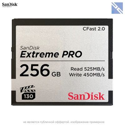 Лот: 21439307. Фото: 1. Карта памяти Sandisk 256GB Extreme... Карты памяти