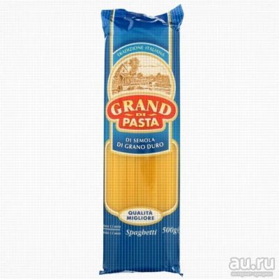 Лот: 13681991. Фото: 1. Мак изд Grand di pasta Penne Спагетти... Крупы, сыпучие продукты