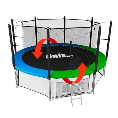 Лот: 19872133. Фото: 1. Батут UNIX line Classic 14 ft... Детские спортивные комплексы, батуты