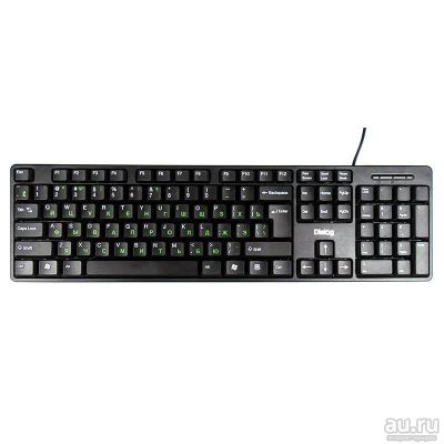 Лот: 9218954. Фото: 1. Клавиатура Dialog KS-030 B USB... Клавиатуры и мыши