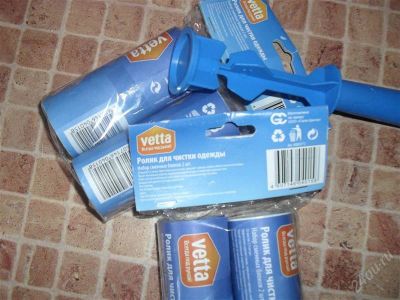 Лот: 2575085. Фото: 1. Ролик для чистки одежды VETTA... Средства по уходу и чехлы для одежды
