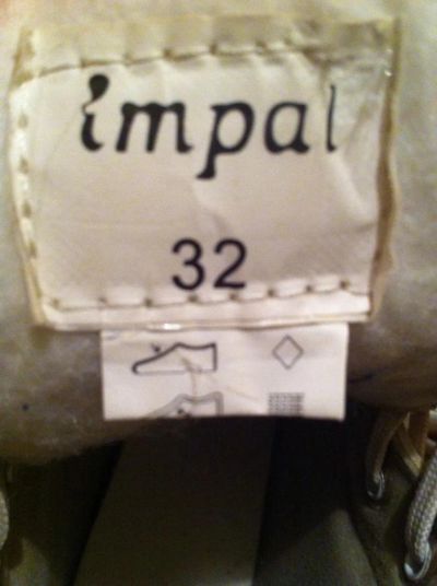 Лот: 6712253. Фото: 1. Коньки 32 р фигурные impal. Коньки