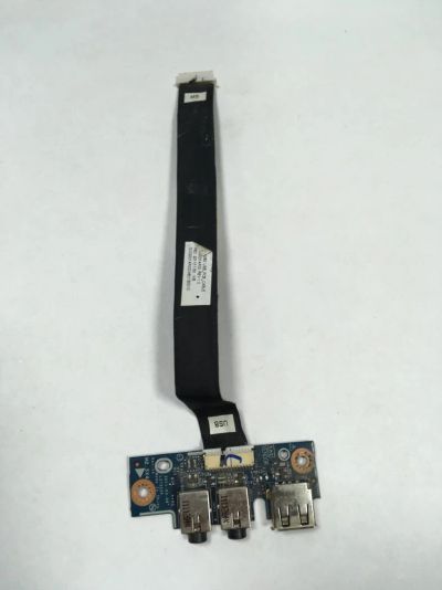 Лот: 11890848. Фото: 1. Плата LS7322P аудио и usb разъемов... Платы расширения, контроллеры, доп. порты