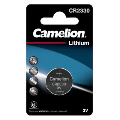 Лот: 24540972. Фото: 1. Батарейка Camelion CR2330, 3V... Батарейки, аккумуляторы, элементы питания