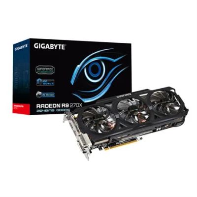 Лот: 5078024. Фото: 1. Gigabyte Radeon R9 270X (GV-R927XOC-2GD... Видеокарты